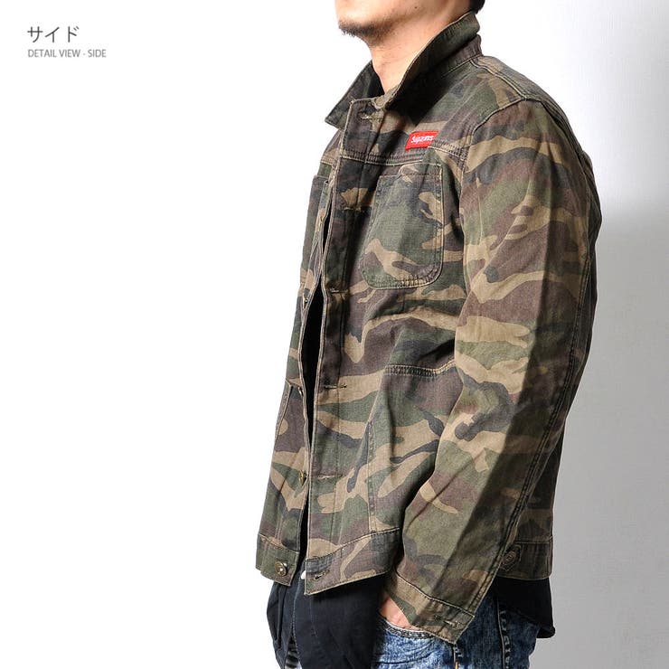 迷彩柄 ジャケット 裏起毛[品番：RSCM0000855]｜RAiseNsE