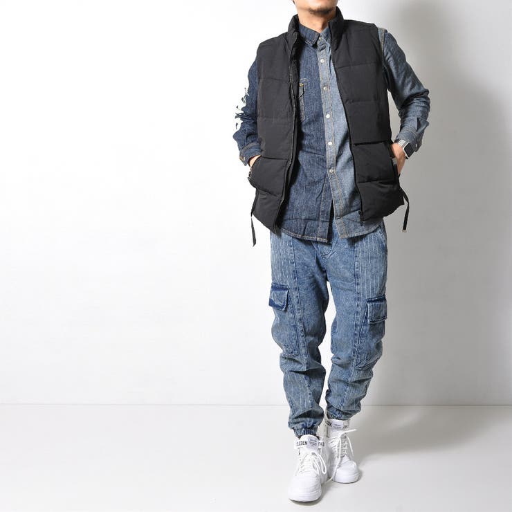 刺繍 中綿ベスト 和テイスト | RAiseNsE  | 詳細画像13 