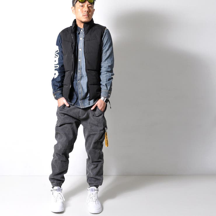 刺繍 中綿ベスト 和テイスト | RAiseNsE  | 詳細画像15 