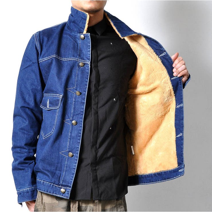 数量限定 デニムジャケット 裏起毛 | RAiseNsE  | 詳細画像6 