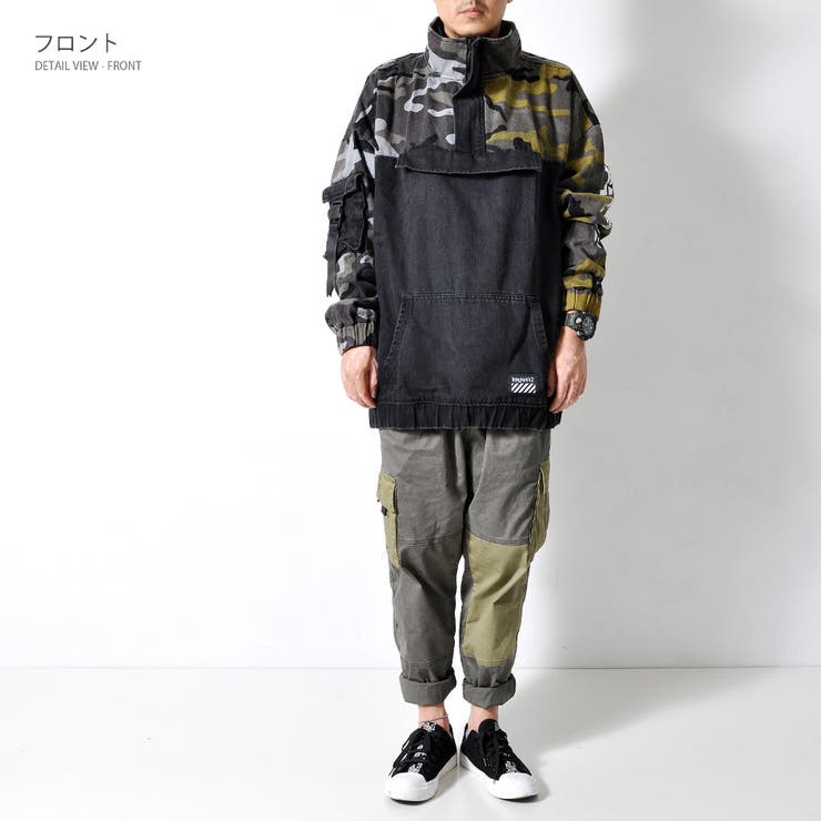 ディセル汚れ加工 迷彩 プルオーバー | RAiseNsE  | 詳細画像10 