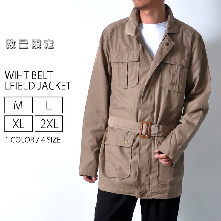 フィールドジャケット ベルト付 コート | RAiseNsE  | 詳細画像1 