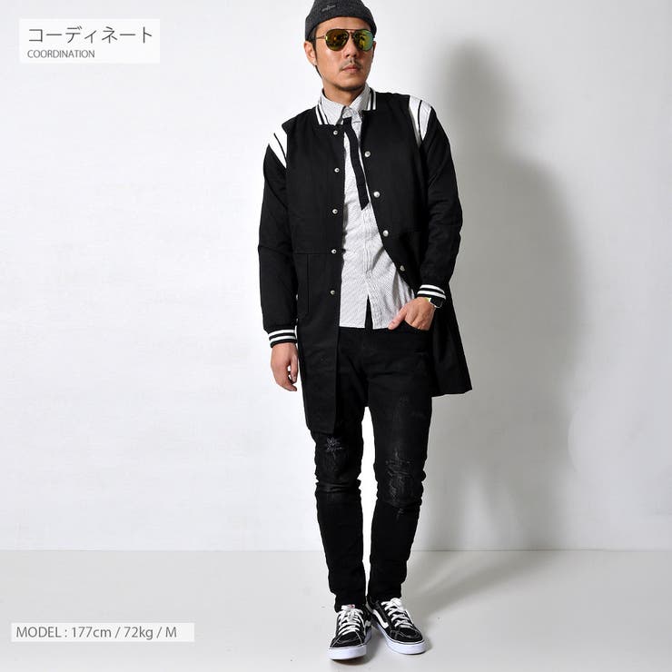 スタジアムコート メンズ アウター | RAiseNsE  | 詳細画像2 