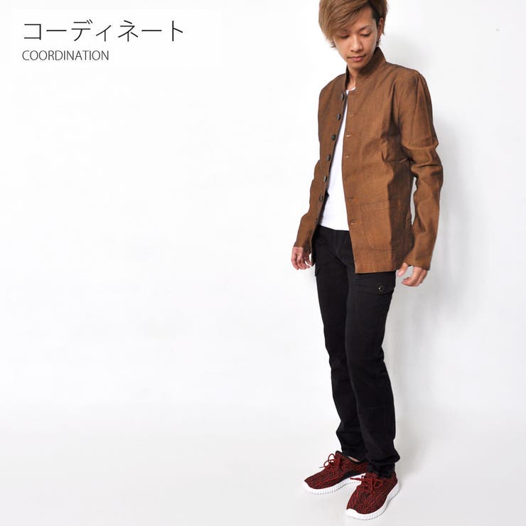 チャイナカラー ジャケット メンズ[品番：RSCM0000312