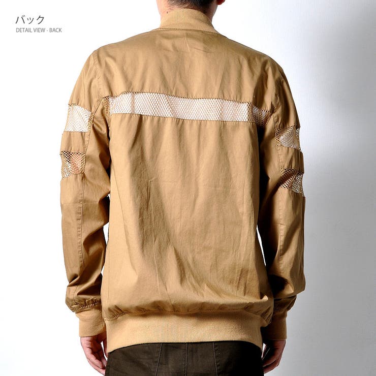 コットン ショートブルゾン メンズ | RAiseNsE  | 詳細画像14 