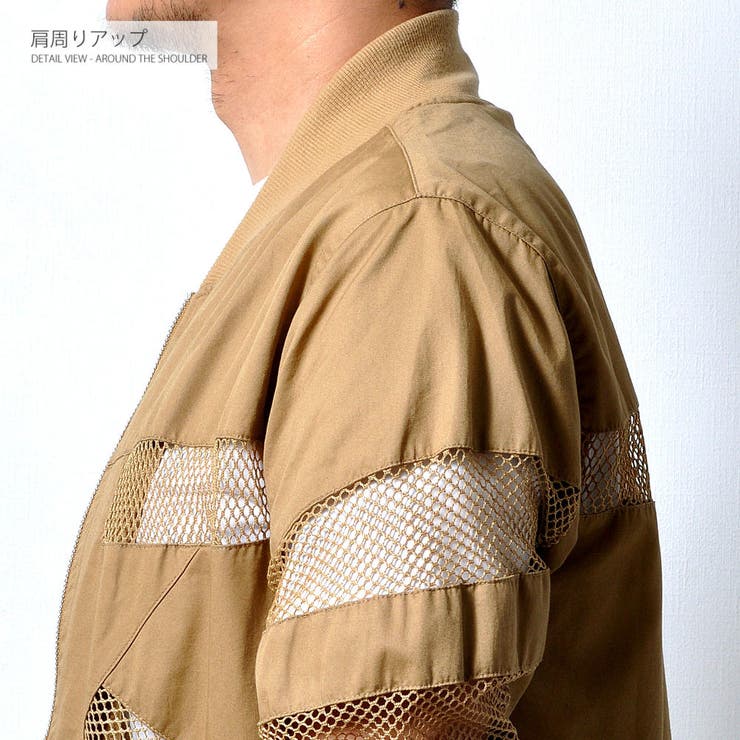 コットン ショートブルゾン メンズ | RAiseNsE  | 詳細画像16 