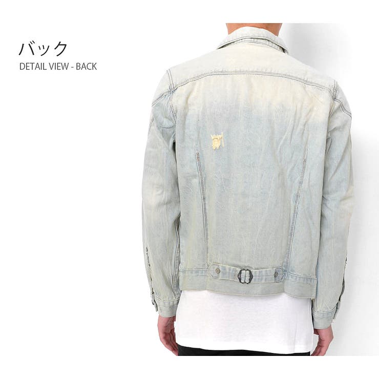 ヴィンテージ加工 迷彩柄デニムジャケット JKT | RAiseNsE  | 詳細画像24 