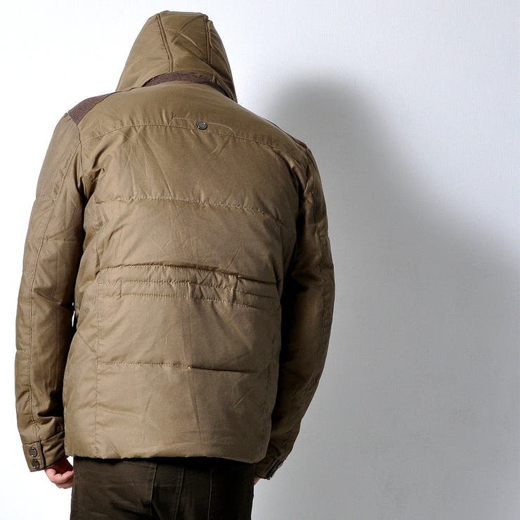 軽量中綿 フード付きジャケット メンズ | RAiseNsE  | 詳細画像12 