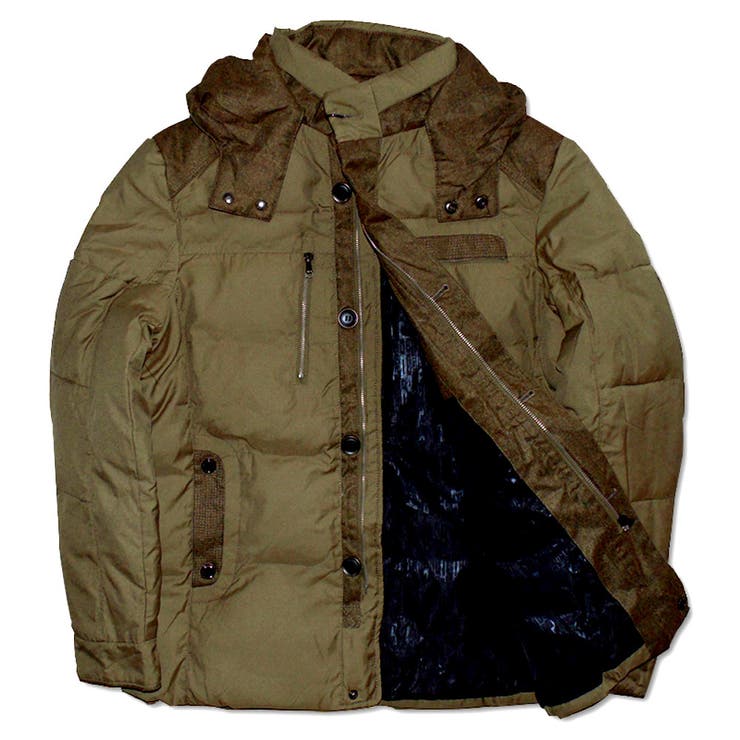 軽量中綿 フード付きジャケット メンズ | RAiseNsE  | 詳細画像17 