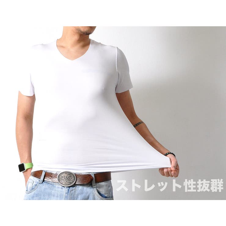 半袖Tシャツ カットオフ ストレッチ抜群 | RAiseNsE  | 詳細画像4 