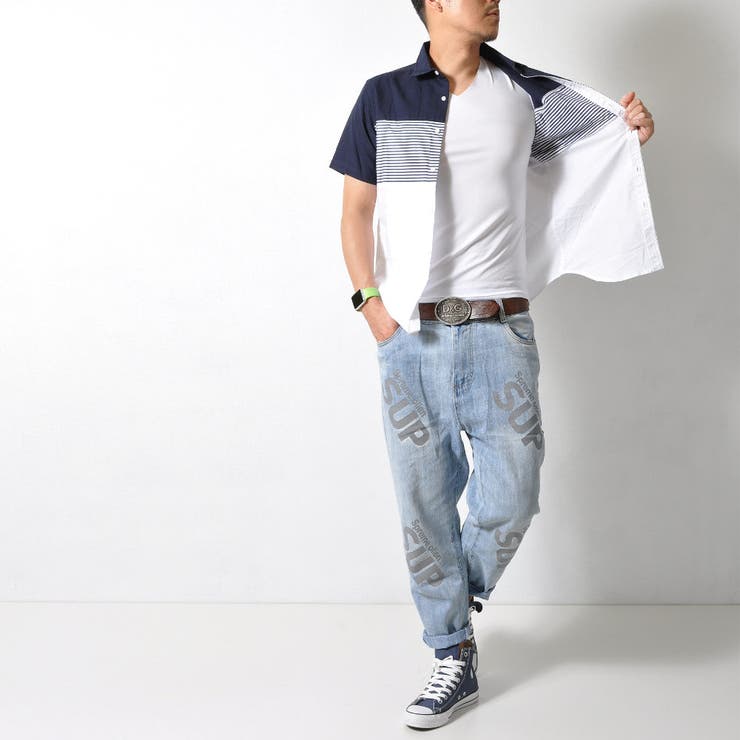 半袖Tシャツ カットオフ ストレッチ抜群 | RAiseNsE  | 詳細画像7 