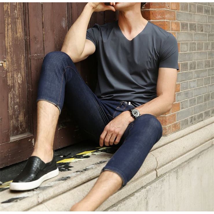 半袖Tシャツ カットオフ ストレッチ抜群 | RAiseNsE  | 詳細画像12 