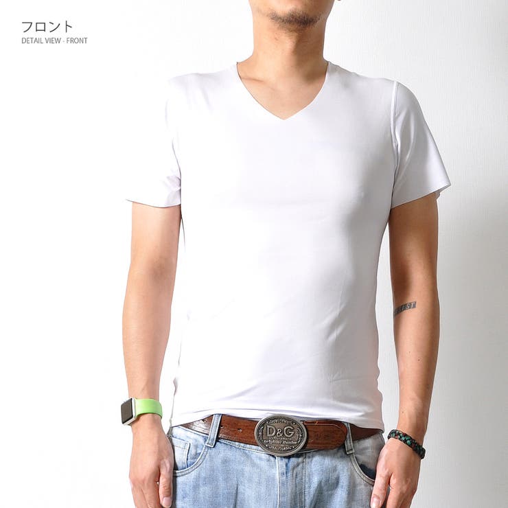 半袖Tシャツ カットオフ ストレッチ抜群 | RAiseNsE  | 詳細画像20 