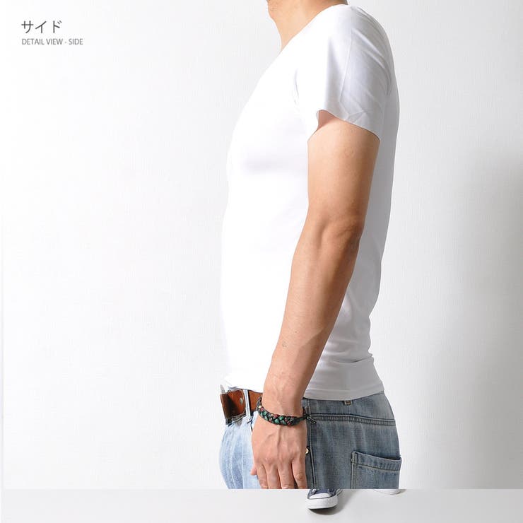 半袖Tシャツ カットオフ ストレッチ抜群 | RAiseNsE  | 詳細画像21 