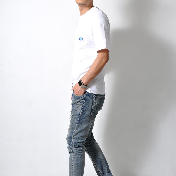 Tシャツ 半袖 ポケット付 | RAiseNsE  | 詳細画像4 