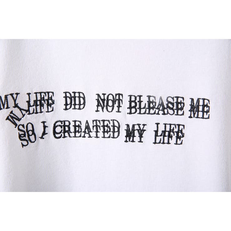フェイクレイヤード ロゴ刺繍Tシャツ 半袖 | RAiseNsE  | 詳細画像22 