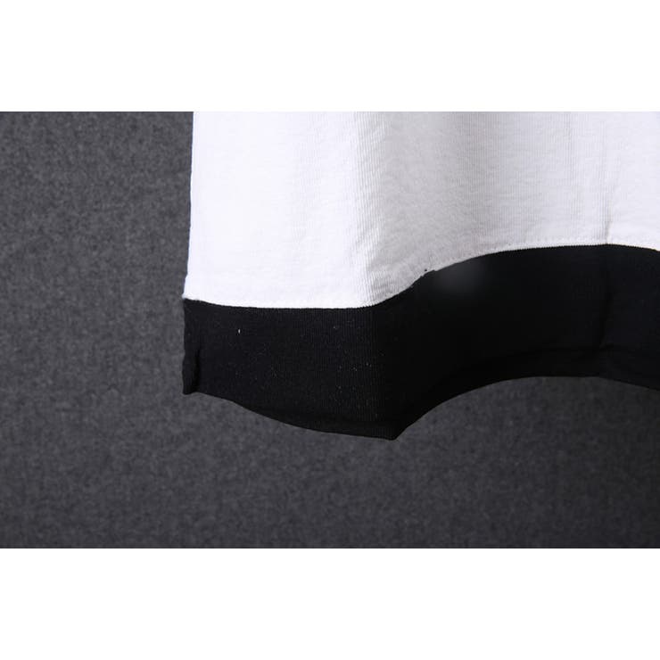 フェイクレイヤード ロゴ刺繍Tシャツ 半袖 | RAiseNsE  | 詳細画像23 