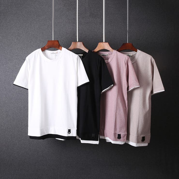 フェイクレイヤード Tシャツ 半袖 | RAiseNsE  | 詳細画像13 