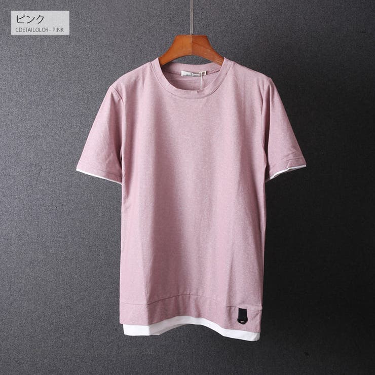 フェイクレイヤード Tシャツ 半袖 | RAiseNsE  | 詳細画像16 