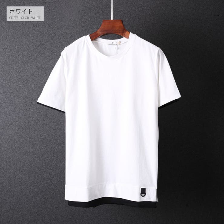 フェイクレイヤード Tシャツ 半袖 | RAiseNsE  | 詳細画像17 