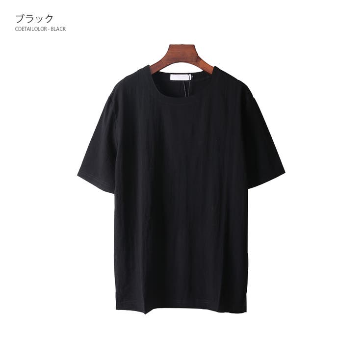 シンプル ストレッチTシャツ プルオーバー | RAiseNsE  | 詳細画像24 