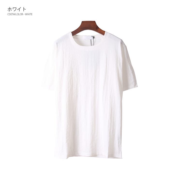 シンプル ストレッチTシャツ プルオーバー | RAiseNsE  | 詳細画像23 