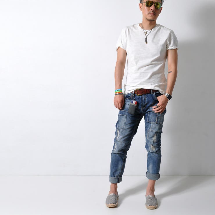 杢デザイン Tシャツ 半袖 | RAiseNsE  | 詳細画像6 