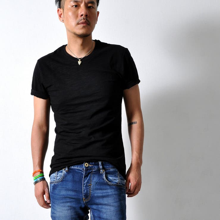 杢デザイン Tシャツ 半袖 | RAiseNsE  | 詳細画像19 