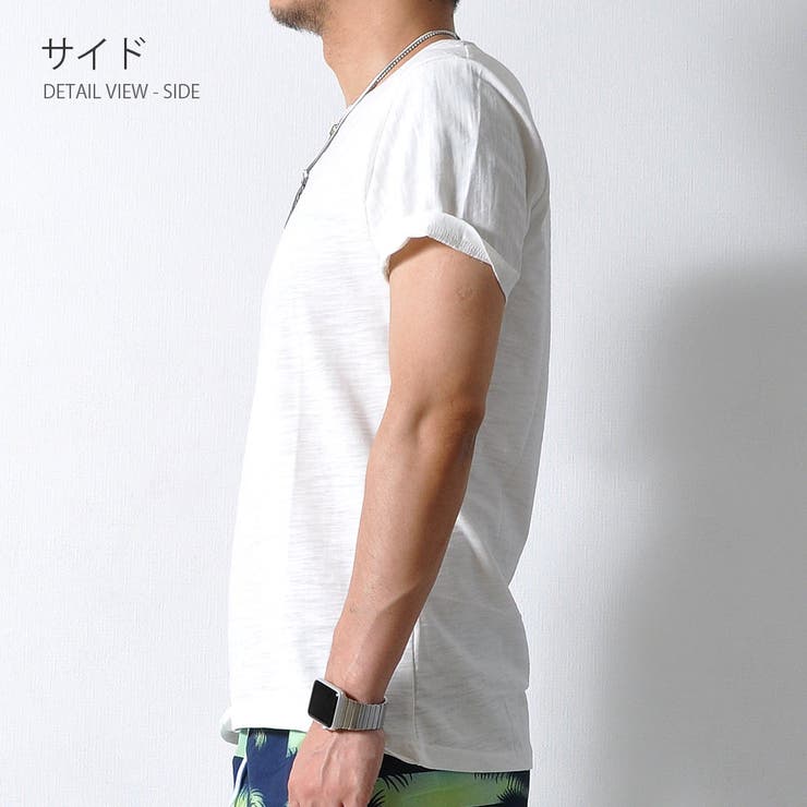 杢デザイン Tシャツ 半袖 | RAiseNsE  | 詳細画像22 