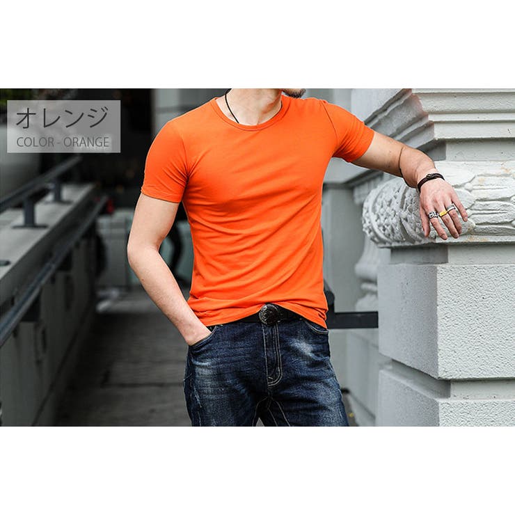 クルーネック カラーTシャツ トップス | RAiseNsE  | 詳細画像5 