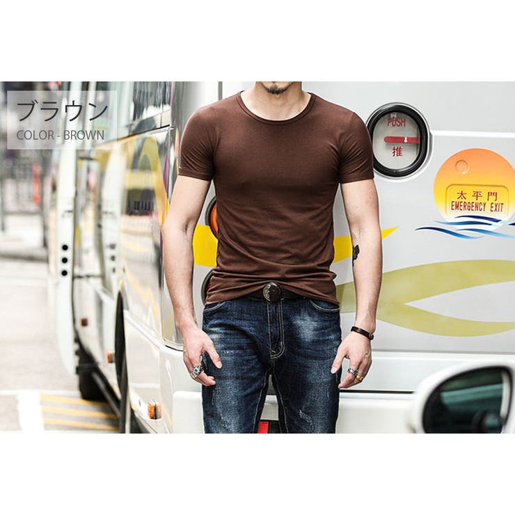 クルーネック カラーTシャツ トップス | RAiseNsE  | 詳細画像11 