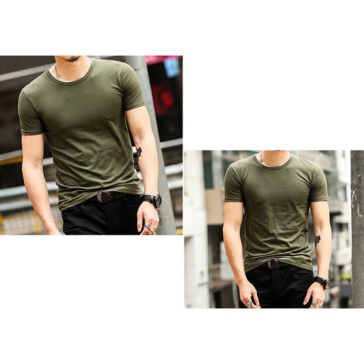 クルーネック カラーTシャツ トップス | RAiseNsE  | 詳細画像14 