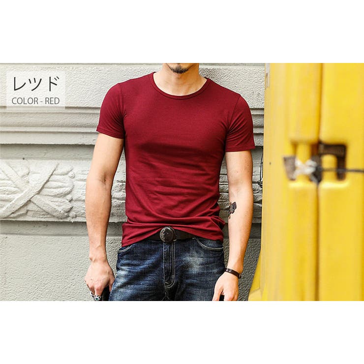 クルーネック カラーTシャツ トップス | RAiseNsE  | 詳細画像15 