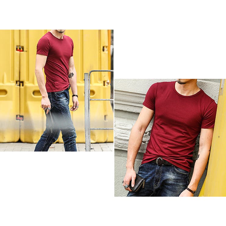 クルーネック カラーTシャツ トップス | RAiseNsE  | 詳細画像16 