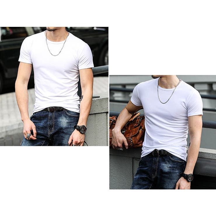 クルーネック カラーTシャツ トップス | RAiseNsE  | 詳細画像18 