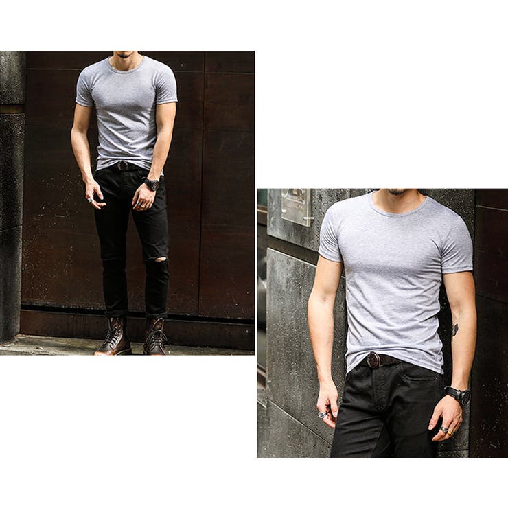 クルーネック カラーTシャツ トップス | RAiseNsE  | 詳細画像20 