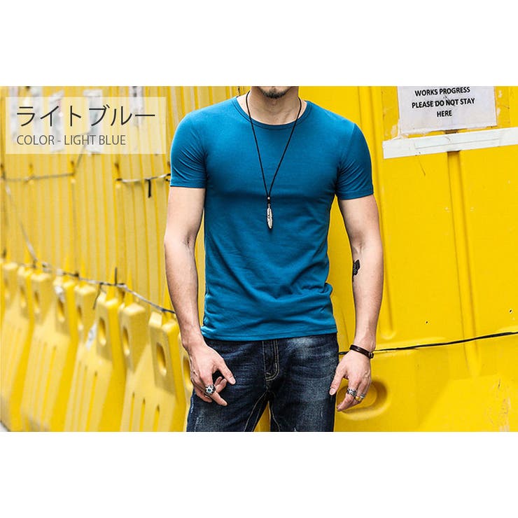 クルーネック カラーTシャツ トップス | RAiseNsE  | 詳細画像21 