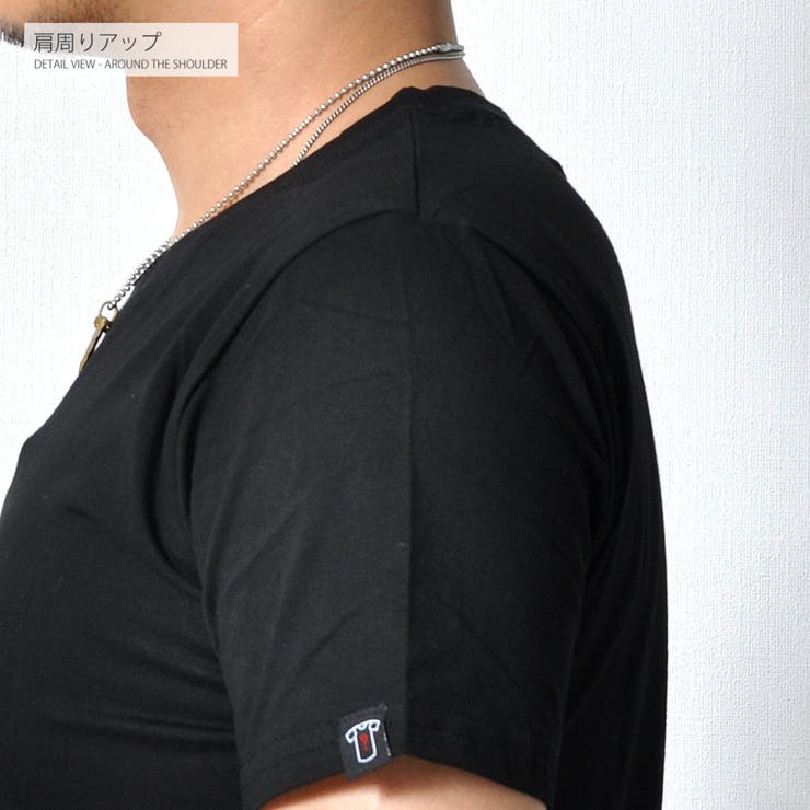 サイドジップデザイン テールカット 半袖Tシャツ | RAiseNsE  | 詳細画像17 