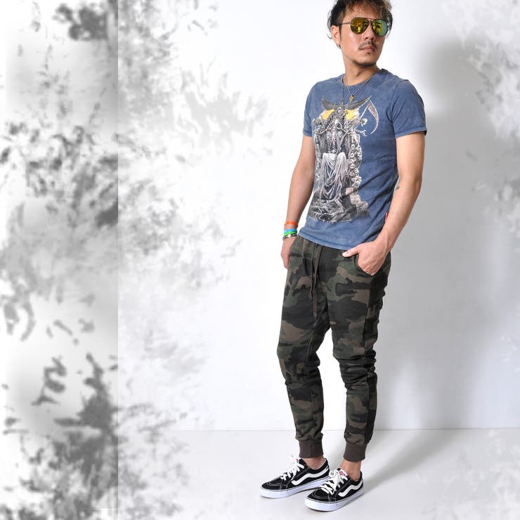 ヴィンテージテイスト プリント 半袖Tシャツ | RAiseNsE  | 詳細画像15