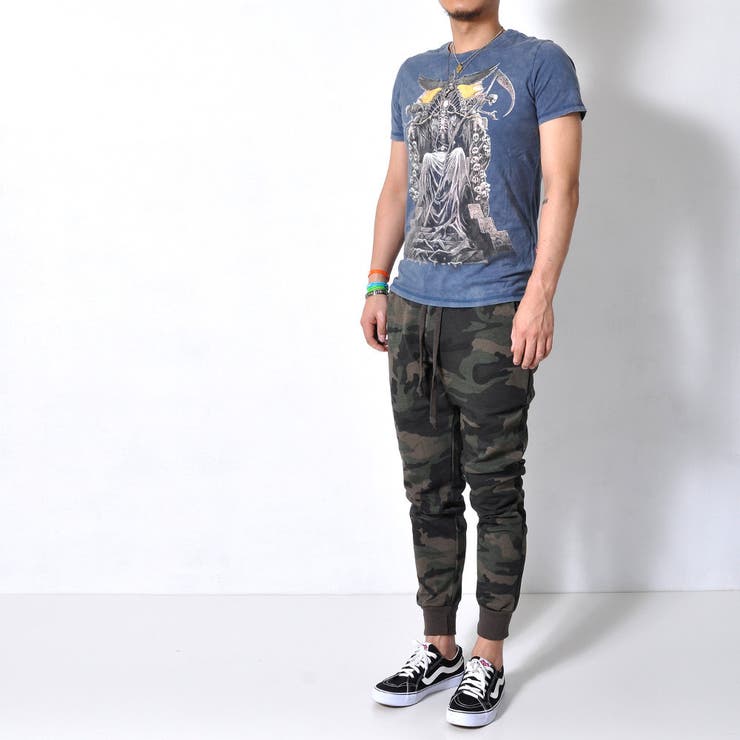 ヴィンテージテイスト プリント 半袖Tシャツ | RAiseNsE  | 詳細画像17