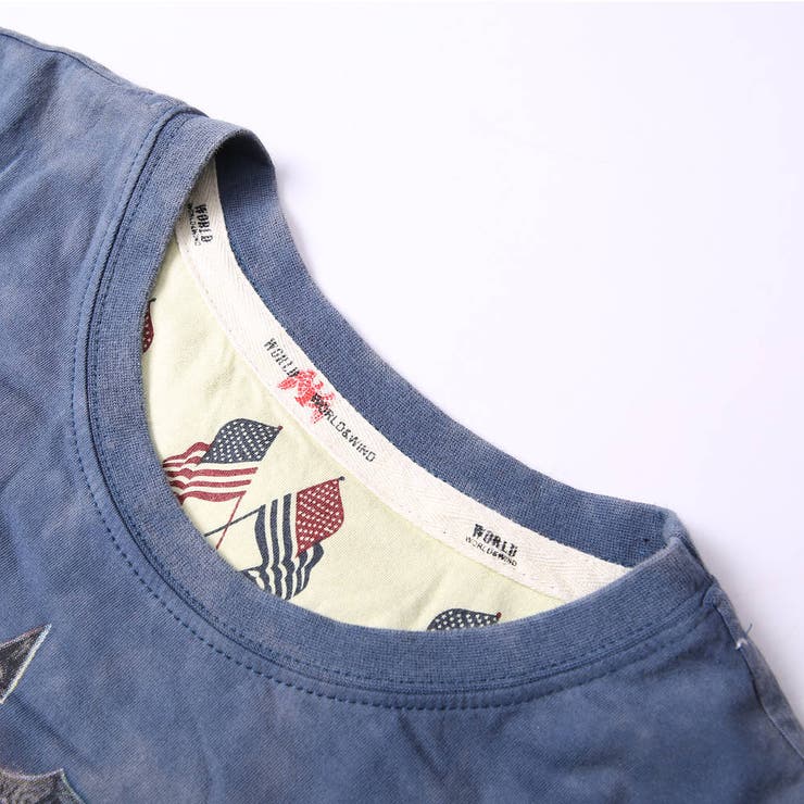 ヴィンテージテイスト プリント 半袖Tシャツ | RAiseNsE  | 詳細画像20