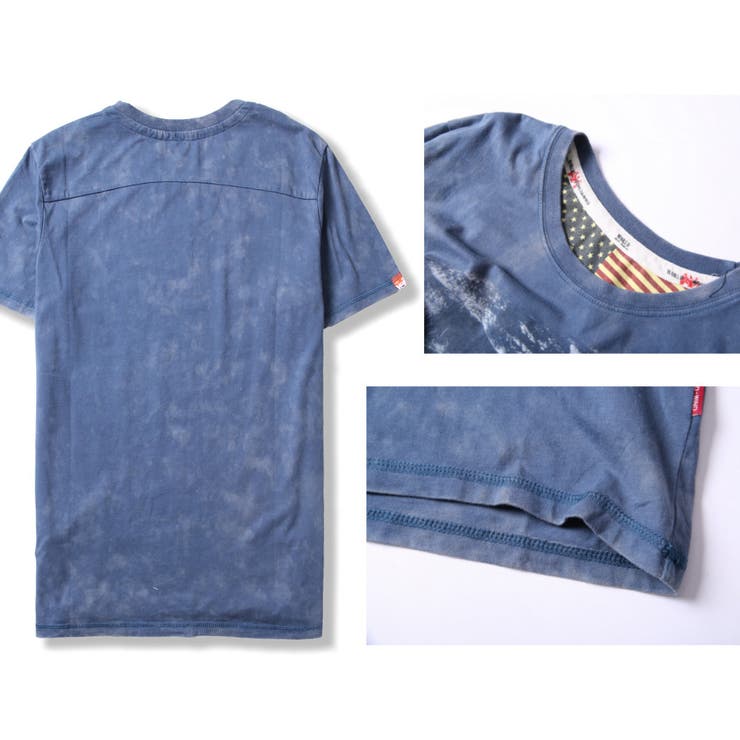 ヴィンテージテイスト プリント 半袖Tシャツ | RAiseNsE  | 詳細画像31