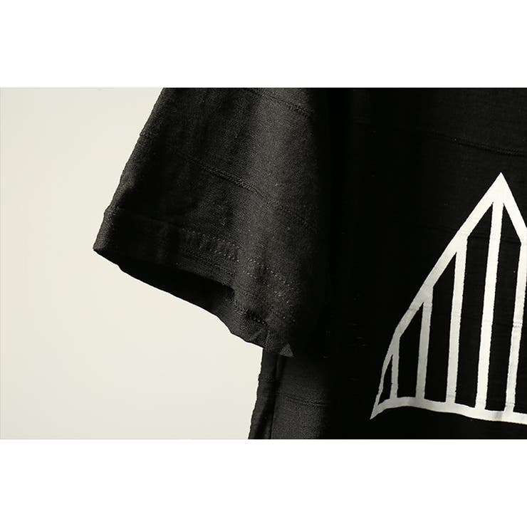 ボーダーピンタック グラフィック 半袖Tシャツ | RAiseNsE  | 詳細画像20 