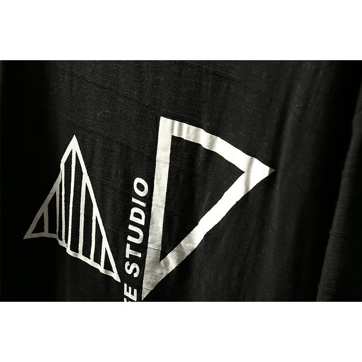 ボーダーピンタック グラフィック 半袖Tシャツ | RAiseNsE  | 詳細画像21 