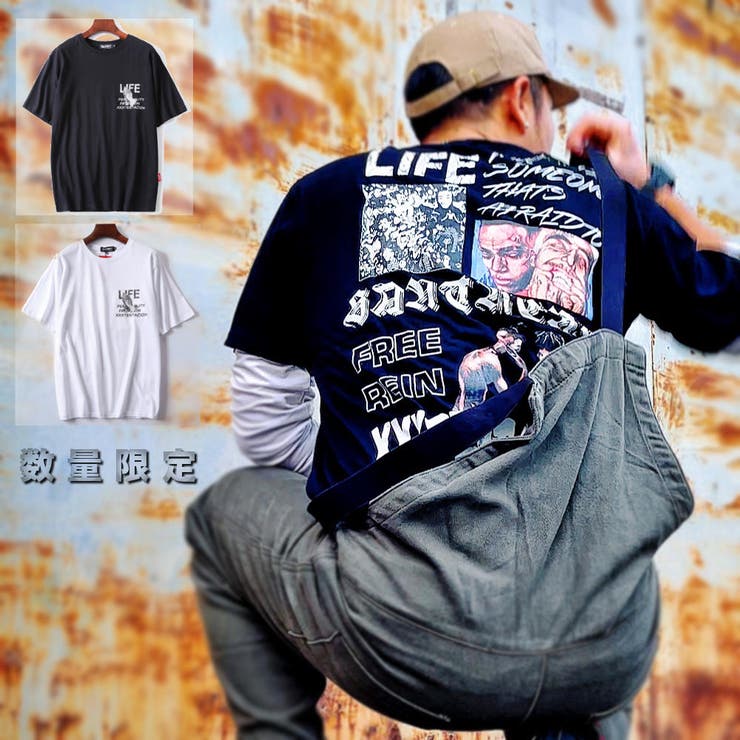 数量限定 ビッグシルエット Tシャツ | RAiseNsE  | 詳細画像1 