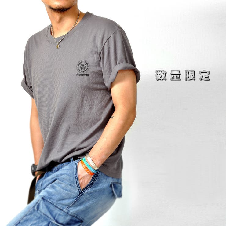 数量限定 ワンポイント 半袖Tシャツ | RAiseNsE  | 詳細画像15 