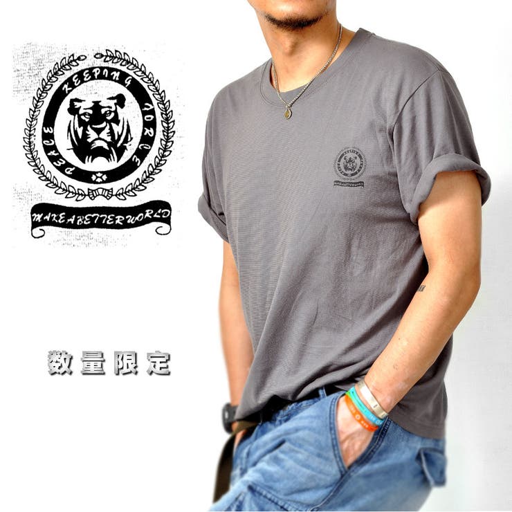 数量限定 ワンポイント 半袖Tシャツ | RAiseNsE  | 詳細画像1 