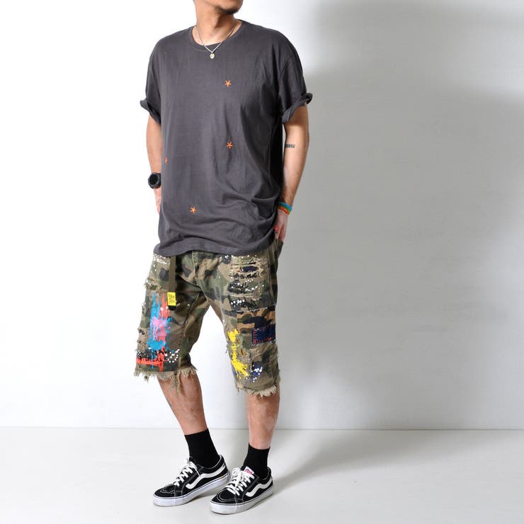 数量限定 星柄 刺繍Tシャツ | RAiseNsE  | 詳細画像6 