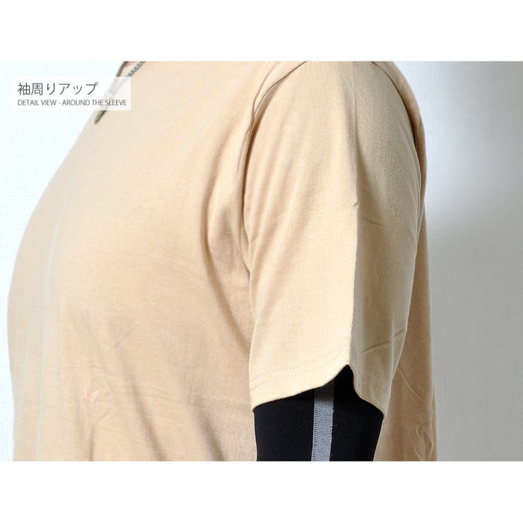 ロング丈 ラウンドカット 半袖Tシャツ | RAiseNsE  | 詳細画像30 