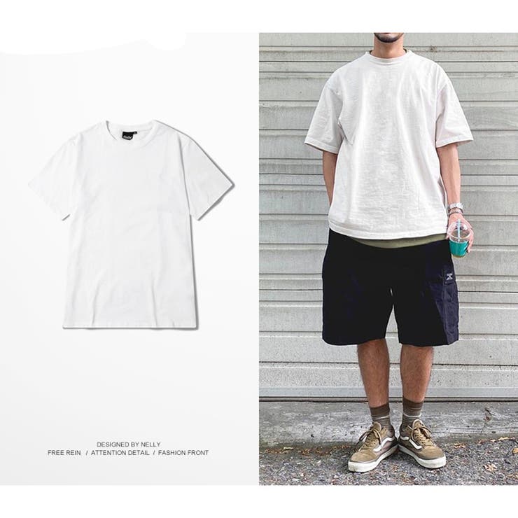 ビッグシルエット 半袖Tシャツ メンズ | RAiseNsE  | 詳細画像3 